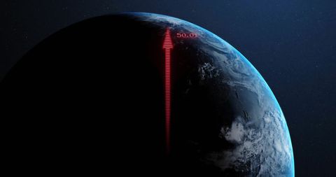 digital data processing overlay on shadowed earth - Download Free Stock Images Pikwizard.com