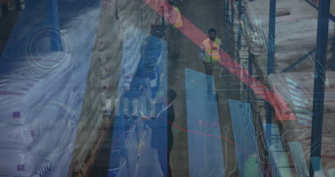 Warehouse Operations with Data Technology Overlay