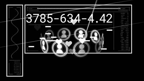 Digital Data Processing Interface with Media Icons