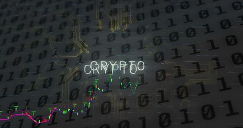 Cryptocurrency and Digital Data Overlapped Concept - Download Free Stock Images Pikwizard.com