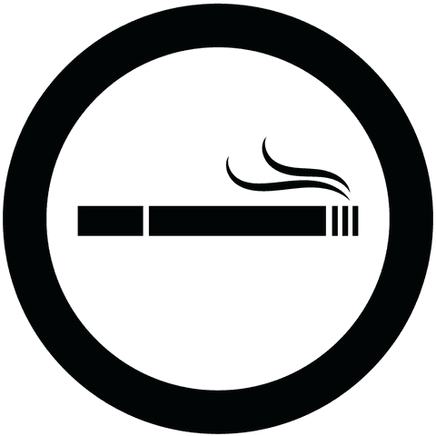 Smoking Zone Symbol with Black Circle on Transparent Background - Download Free Stock Videos Pikwizard.com