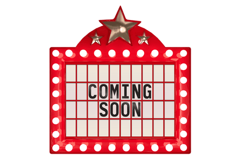 retro cinema coming soon sign on transparent background - Download Free Stock Videos Pikwizard.com