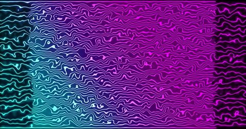 Vivid Neon Waves with Gradient Movement on Black Background - Download Free Stock Images Pikwizard.com