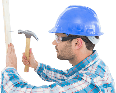 transparent carpenter crafting in safety gear - Download Free Stock Videos Pikwizard.com