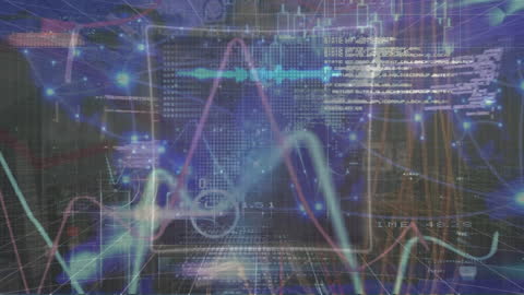 Abstract Global Financial Data Network