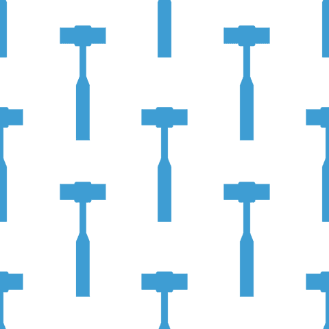 Seamless Pattern with Blue Hammers on Transparent Background - Download Free Stock Videos Pikwizard.com