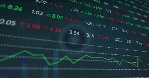 Dynamic Digital Stock Market Interface Analytics