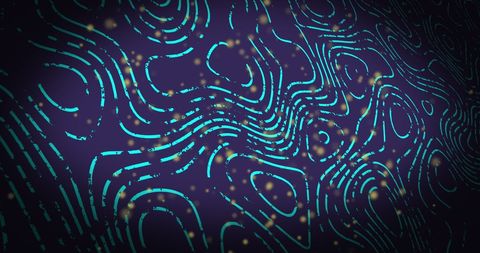 Seamless Blue Topography Pattern with Abstract Yellow Spots - Download Free Stock Images Pikwizard.com