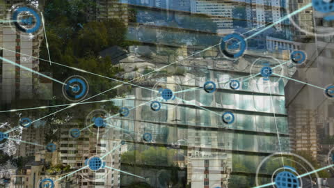 Digital Networking Overlay on Urban Warehouse