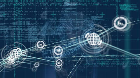 Digital Network Connections and Data Processing Analysis