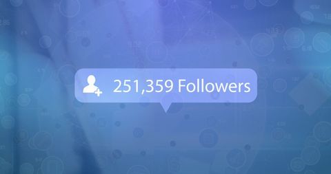 Growing Social Media Followers on Digital Interface - Download Free Stock Images Pikwizard.com