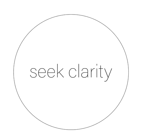 seek clarity circle text on transparent background - Download Free Stock Videos Pikwizard.com