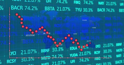 Financial Data Analysis Amidst Global Fluctuations - Download Free Stock Images Pikwizard.com