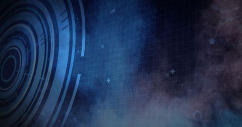 Futuristic Digital Interface with Scanning Elements and Mist Effects - Download Free Stock Images Pikwizard.com