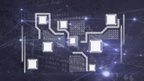 Digital Network Interface with Data Processing Elements