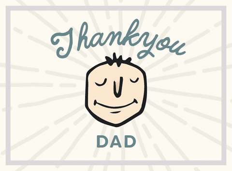 whimsical father's day greeting card with transparent design - Download Free Stock Videos Pikwizard.com