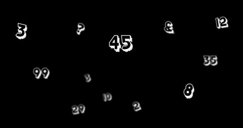 Floating Numbers Over Black Background with Copy Space - Download Free Stock Images Pikwizard.com