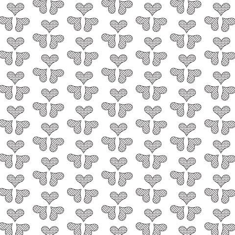 repetitive heart pattern on transparent background - Download Free Stock Videos Pikwizard.com