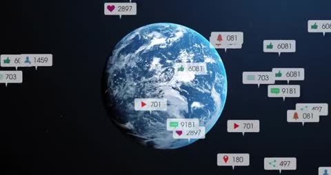 Global Connectivity with Social Media Metrics Explosion