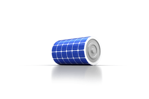 transparent 3d solar-powered blue battery cylinder - Download Free Stock Videos Pikwizard.com