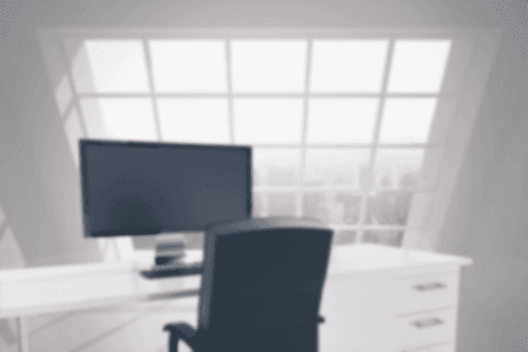 transparent background office desk setup with computer - Download Free Stock Videos Pikwizard.com
