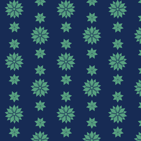 Geometric Green Floral Pattern on Transparent Background - Download Free Stock Videos Pikwizard.com