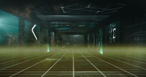 Futuristic data analysis in virtual space