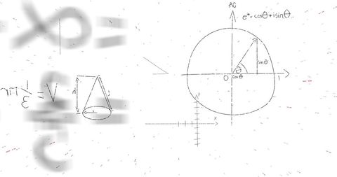 Abstract Mathematical Data Processing Concept Diagram - Download Free Stock Images Pikwizard.com