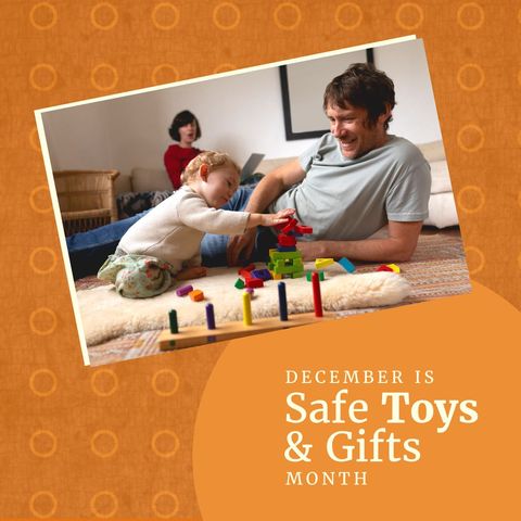 promoting safe toys and gifts month awareness - Download Free Stock Templates Pikwizard.com