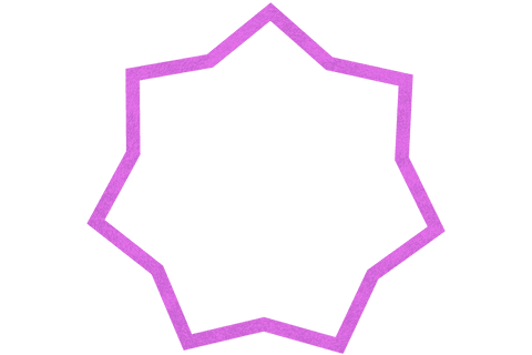 transparent geometric star shape illustration in purple hue - Download Free Stock Videos Pikwizard.com