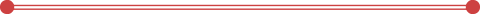 Red abstract linear bar on transparent background