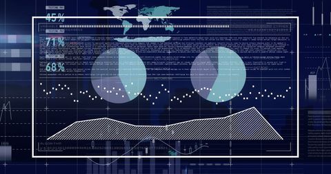 digital data visualizations and global business analytics - Download Free Stock Images Pikwizard.com