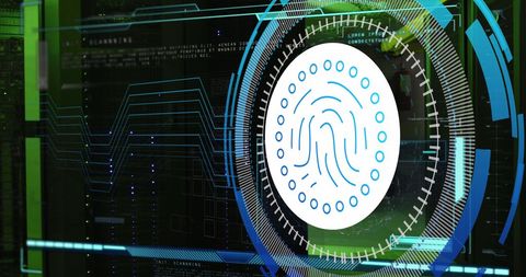 Digital Fingerprint Security in Data Processing Context - Download Free Stock Images Pikwizard.com