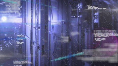 Futuristic Data Processing with Digital Effects on Servers