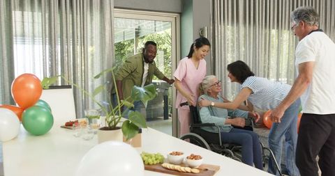 Warm Welcome for Physiotherapy Patient at Care Center