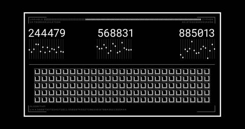 dynamic digital data interface on computer screen - Download Free Stock Images Pikwizard.com