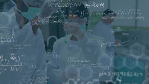 Diverse Scientists Conducting Innovative Experiments in Lab Setting