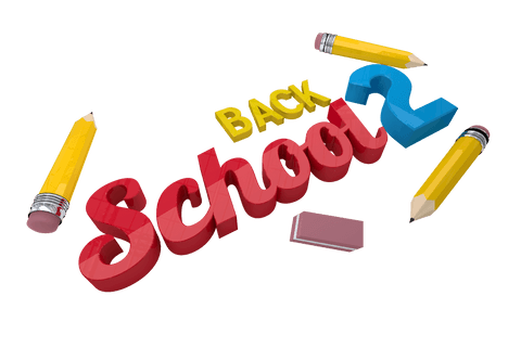 colorful back 2 school illustration with transparent background - Download Free Stock Videos Pikwizard.com