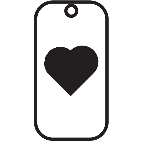 Heart Shape Silhouette on Transparent Tag Design Background - Download Free Stock Videos Pikwizard.com