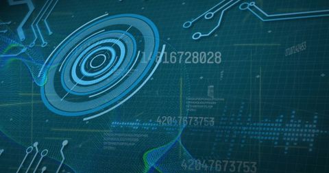 Futuristic Data Analytics and Circuitry Visualization - Download Free Stock Images Pikwizard.com