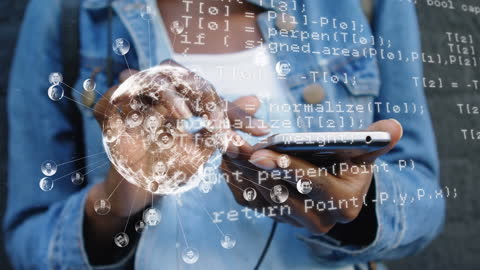 Global Connections and Data Processing with Smartphone