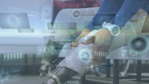 Futuristic Interface with Prosthetic Leg Technology