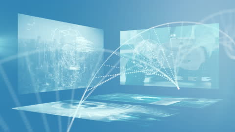 Digital Interfaces Analyzing Genetic Data on Screens
