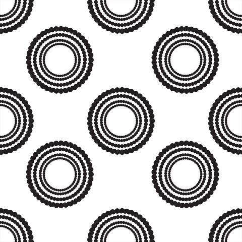 seamless retro circle pattern with transparent background - Download Free Stock Videos Pikwizard.com