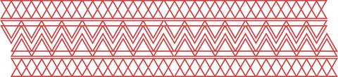 Tribal Red Geometric Pattern on Transparent Background - Download Free Stock Videos Pikwizard.com