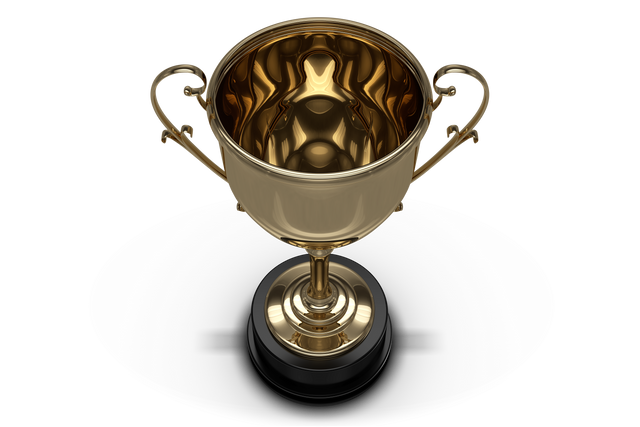 Transparent High Angle Golden Trophy Winner's Cup - Download Free Stock Videos Pikwizard.com