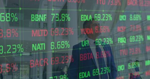 Businessperson Analyzing Financial Stock Market Trends Datasets - Download Free Stock Images Pikwizard.com