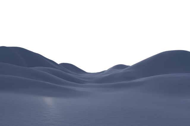 Digital Illustration of Snow Field Landscape on Transparent Background - Download Free Stock Videos Pikwizard.com