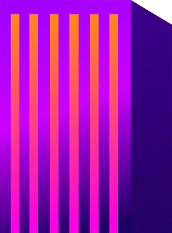 abstract prism with gradient bars and transparent shadow - Download Free Stock Videos Pikwizard.com