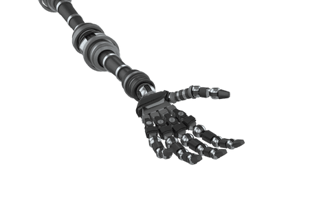 Robotic Hand on Transparent Background for Technology Design - Download Free Stock Videos Pikwizard.com